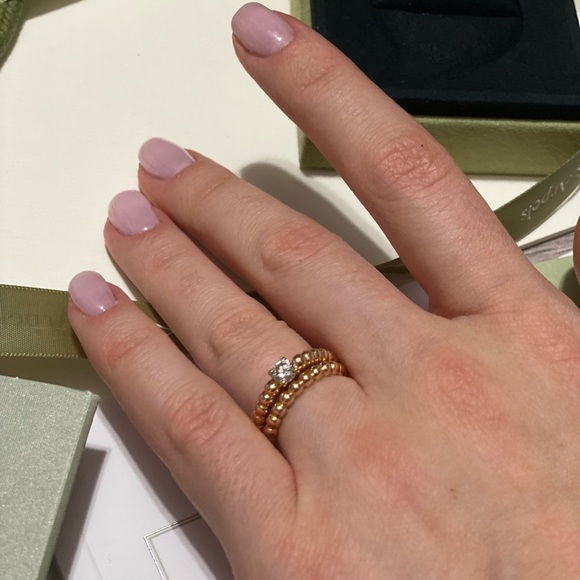 ‼️SOLD‼️Van Cleef and Arpels Engagement Ring Size 50 - Picture 3 of 3